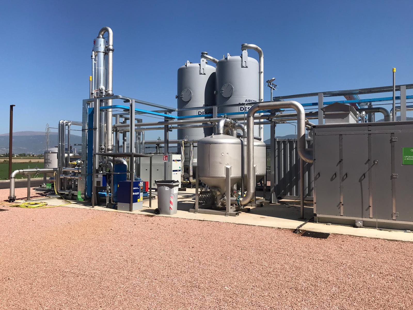 Impianto di Biogas Asja - Foligno