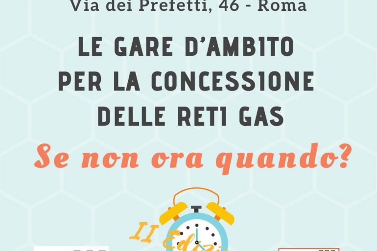 WORKSHOP ANCI LAZIO: LE GARE D’AMBITO PER LA CONCESSIONE DELLE RETI GAS