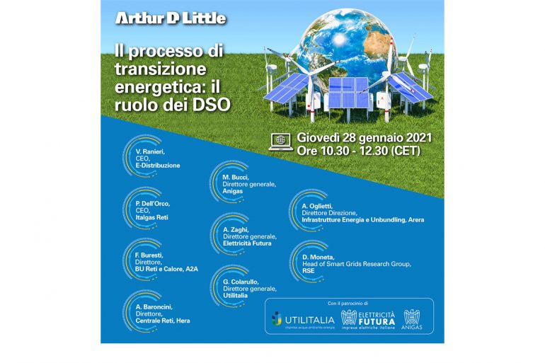 Webinar: Il processo di transizione energetica: il ruolo dei DSO