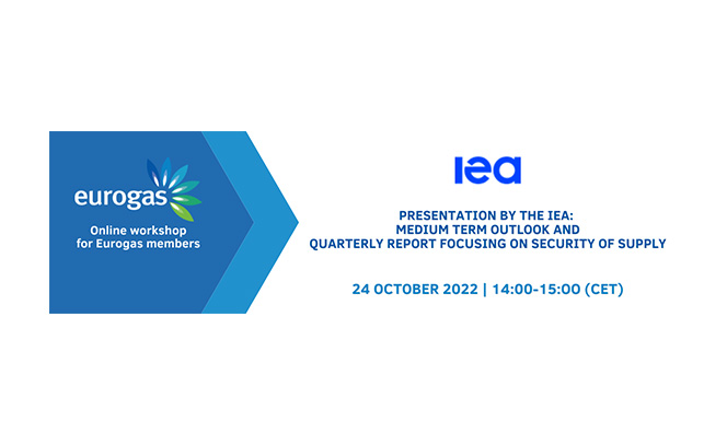 Online Workshop for Eurogas Members – Presentation by the IEA