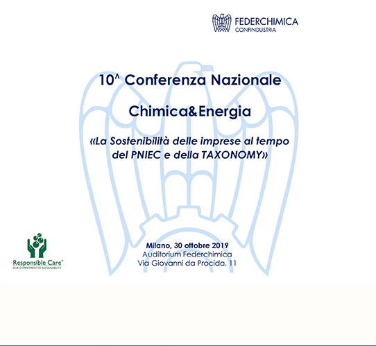 10° Conferenza Nazionale Chimica & Energia