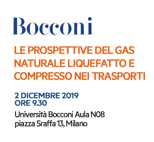 Convegno Bocconi: “Le prospettive del gas naturale liquefatto”